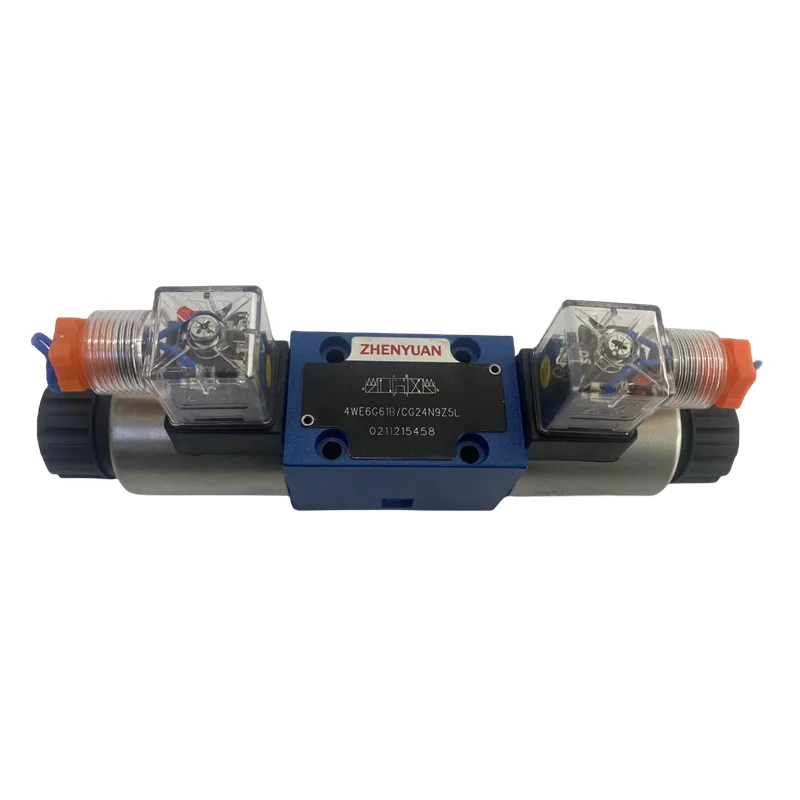 ZHENYUAN 4WE 4WE6J62/EG24N9K4 4WE6C6X/EG24N9K4 4WE6H7X/HG24N9K4 4WE6D6X/EG24N9K4 Hydraulic Solenoid Valves