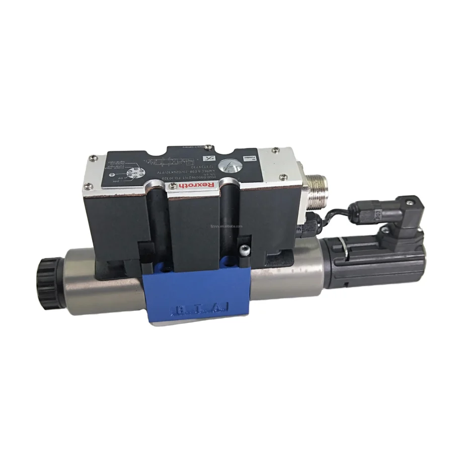ZHENYUAN SERVO VALVE 4WREE6 10 4WREE10W50 4WREE10W75 4WREE10E1-75-2X/G24K31/A1V Hydraulic Proportional Valve