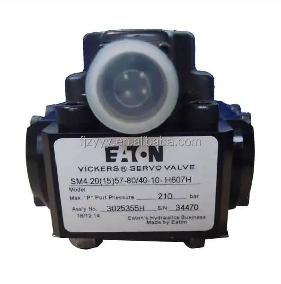 Servo Valve SM4-20(15)57-80/40-10-S182 SM4-20(15)57-80/40-10-H607 SM4-20(15)57-80/40-10-H607H