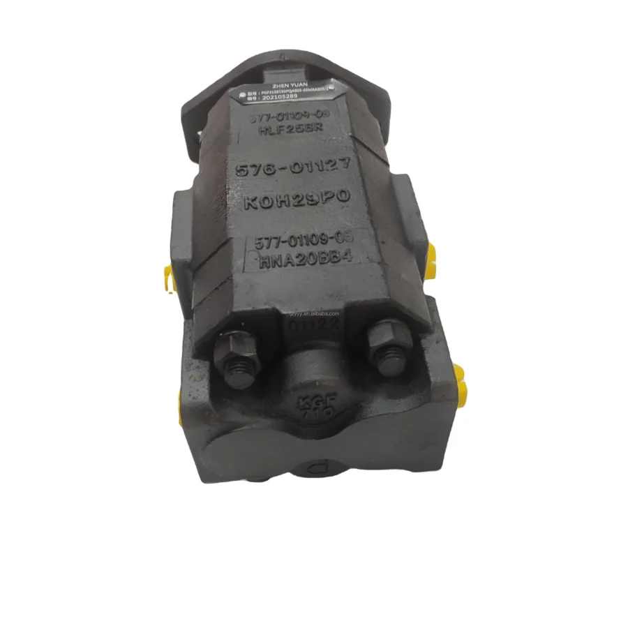 PGP PGP517A0280AD1D7VN3N2B1B1 Tandem Units Hydraulic Gear Oil Pump for Wrecker Tow Truck