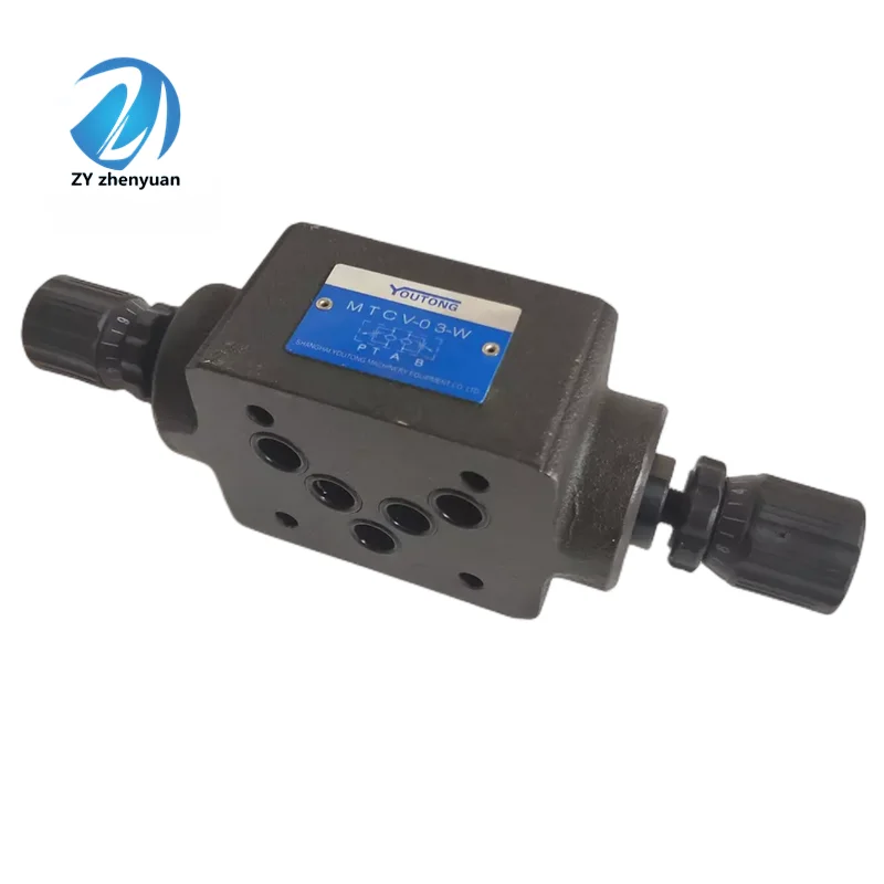 Oil Research Type Stacked One-way Throttle Valve MTCV-04W/MTCV-04A MTCV-04B MTCV-02W MSW-02-X MSW-01-X-30