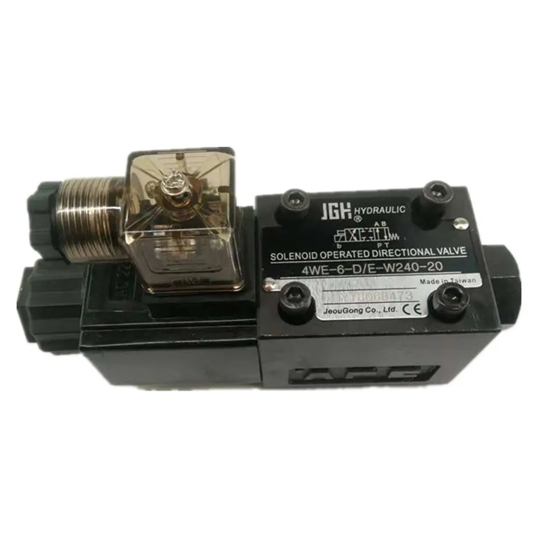 Hydraulic Solenoid Reversing Valve 4WE-6D/DE-W240-20 4WE-6-J/E-G24-20