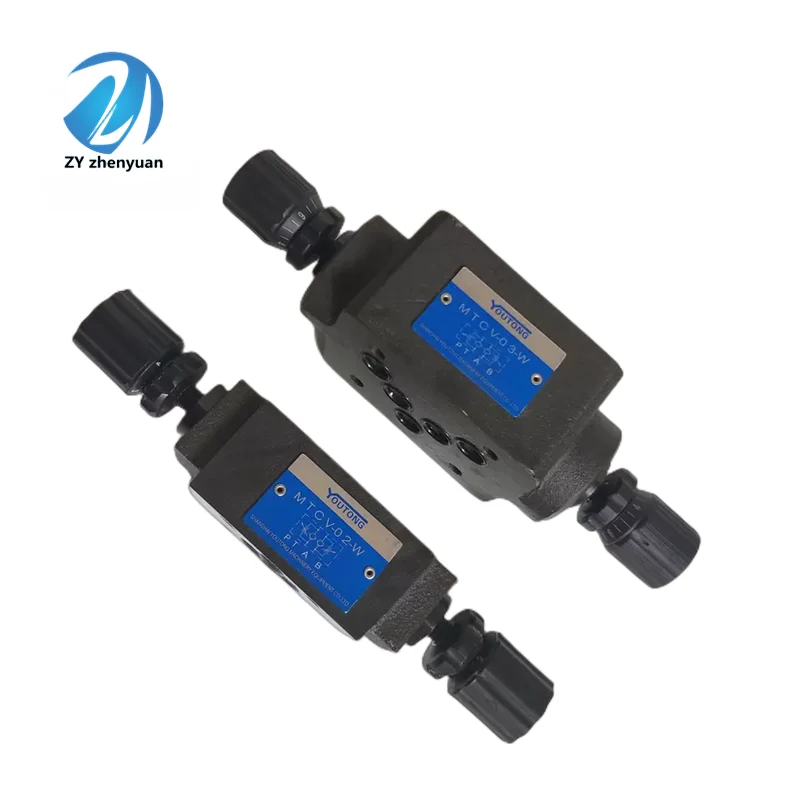 MTCV-02W MTCV-02W-X-12 Hydraulic One-way Throttle Valve MBRV MBRV-02P MBRV-02P-A-4H-10