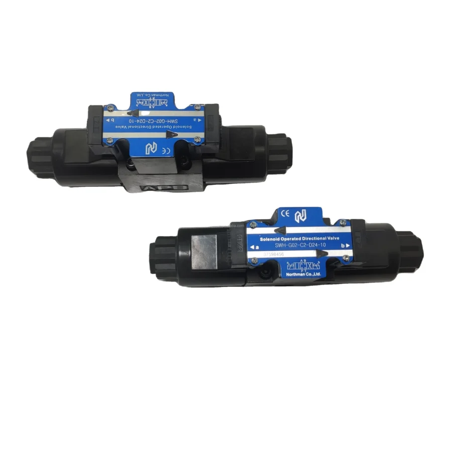 Directional Control Solenoid Valve 3 Way SWH-G02/G03-C2/C3/C4/B2-D24/A220/A110-10/20 SWH-G02-C4-D24-20