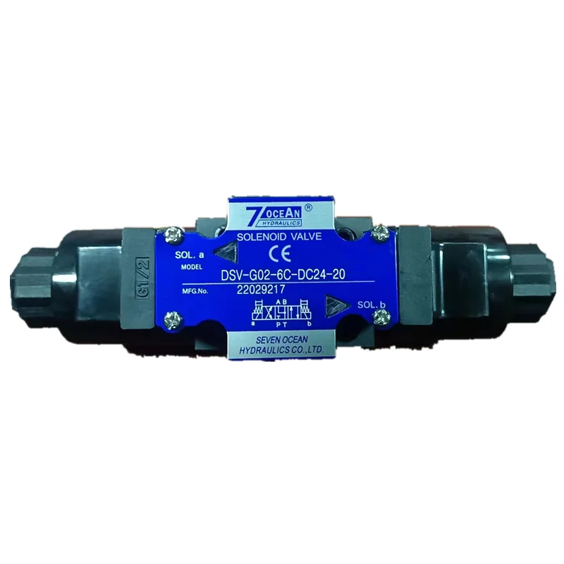DSV-G02-6C-DC24-20 DSV-G02-2N-DC24-20 G03-2C-DC24-82 Hydraulic Solenoid Valve DSV-G03-7C-A120-20 DSV-G02-2A-A110-20
