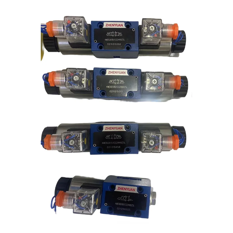ZHENYUAN 4WE6 4WE10 4WE10H50/EG24N9K4/M 4WE10D3X/CG24N9K4 4WE10E5X/EG24N9K4/M Hydraulic Solenoid Valves